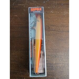 Rapala Floating 13 GFR Gold Fluorescent Red Fishing Lure 5 1/4 Inch 7g